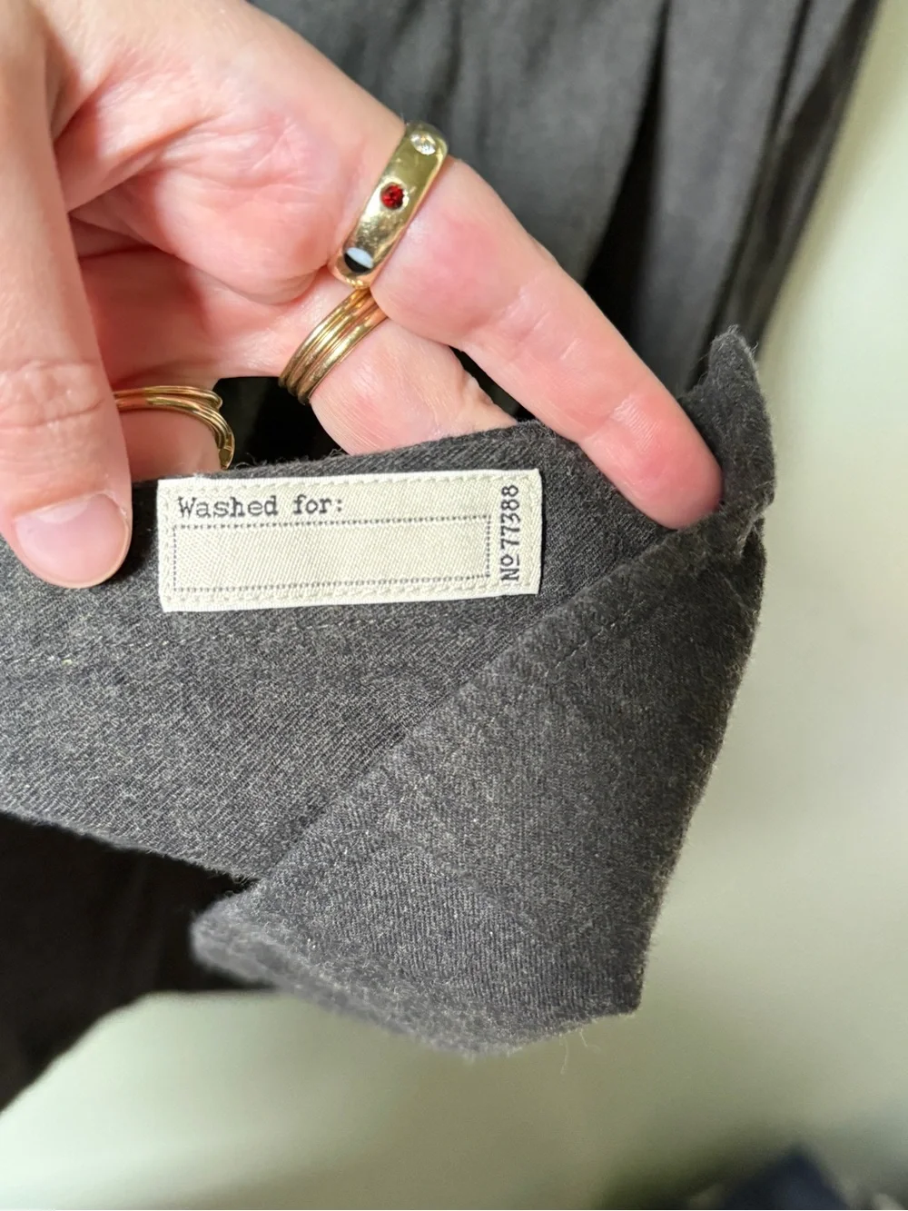 J. Crew - Brushed Twill Button-Down Shirt - Charcoal - Size XL